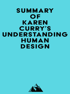 cover image of Summary of Karen Curry's Understanding Human Design